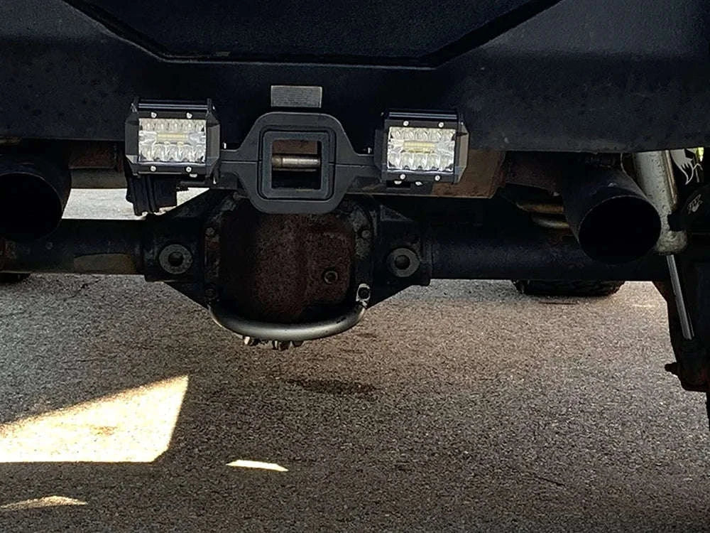 4 Inch 60W Work Light with Tow Hitch Mount-light-2pcs