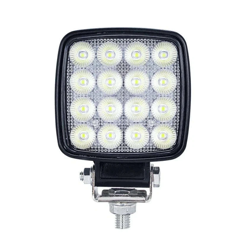 4 Inch LED Flood Light 12V 24V 6240LM IP67-WHITE / 6000K