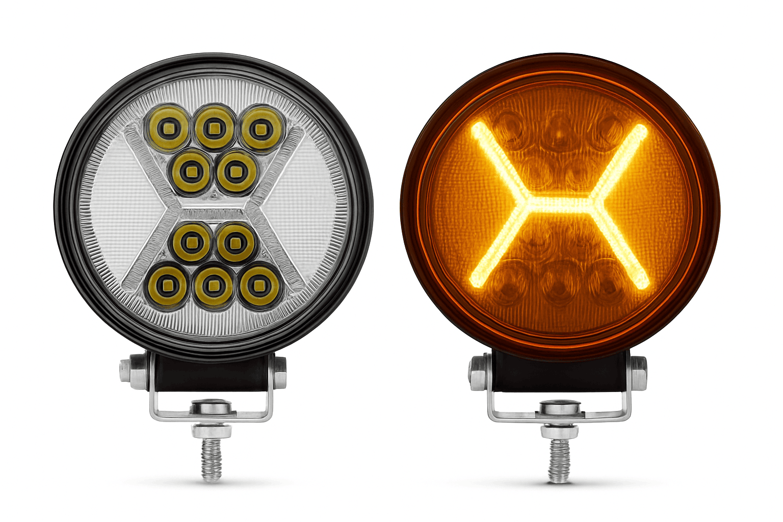 4 Inch LED Work Light Bar 12-24V Combo Beam-4pc