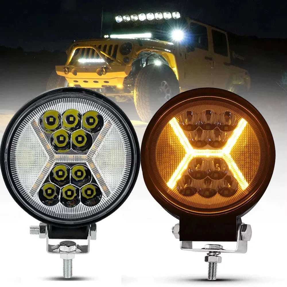 4 Inch LED Work Light Bar 12-24V Combo Beam-4pc