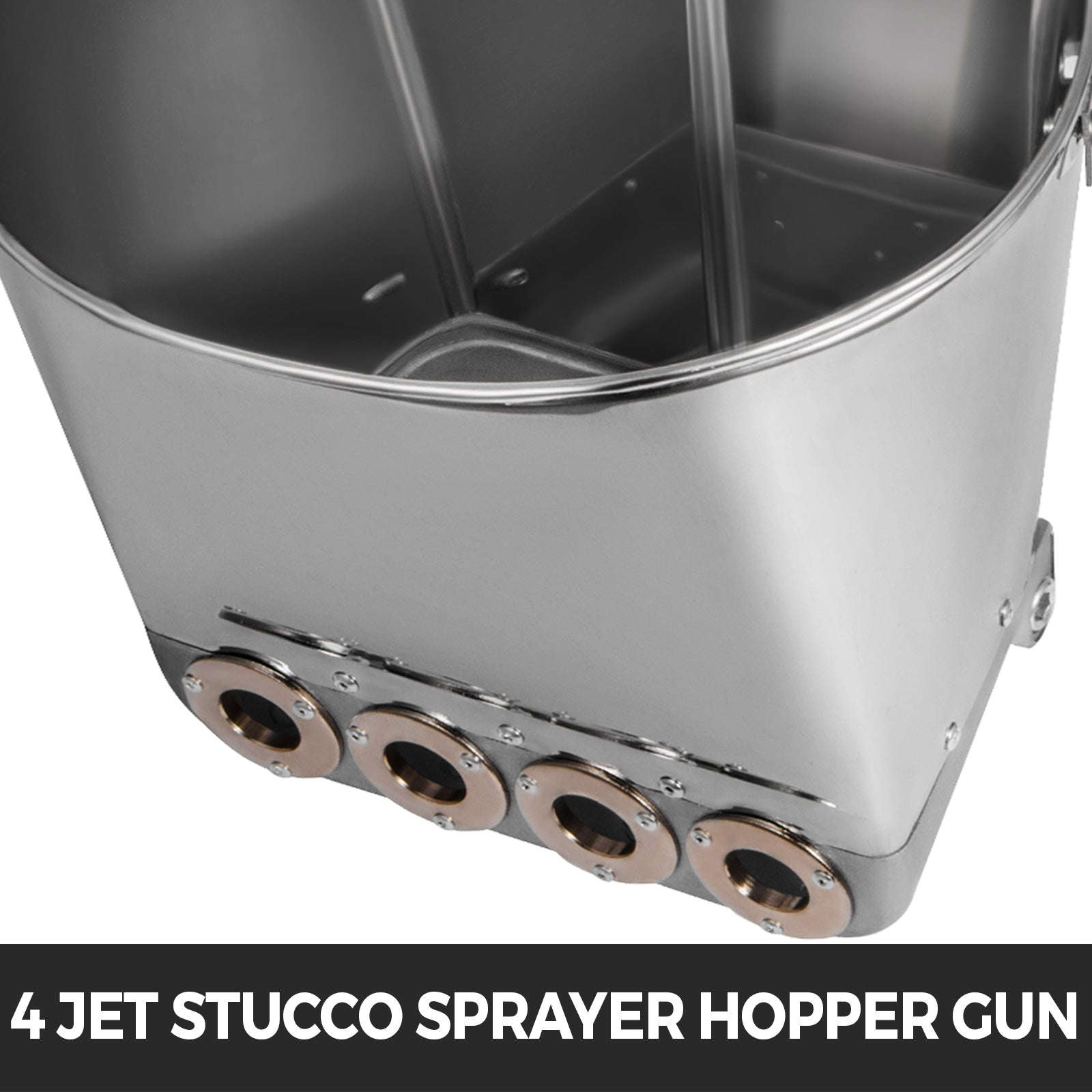 4 Jet 3 HP Stucco Sprayer Hopper Paint Gun for Wall and Ceiling Painting-3000W / Germany