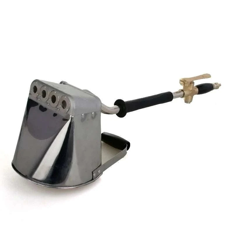 4-Jet Cement Plaster Spray Gun with 4L Hopper for Walls & Ceilings-Removable