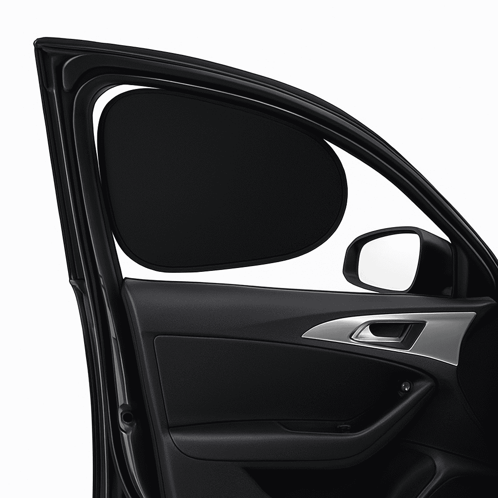4-Layer Car Side Window Sun Shade Cover-Laser 4pcs