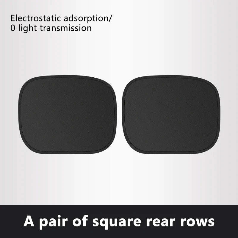 4-Layer Car Side Window Sun Shade Cover-Laser 4pcs