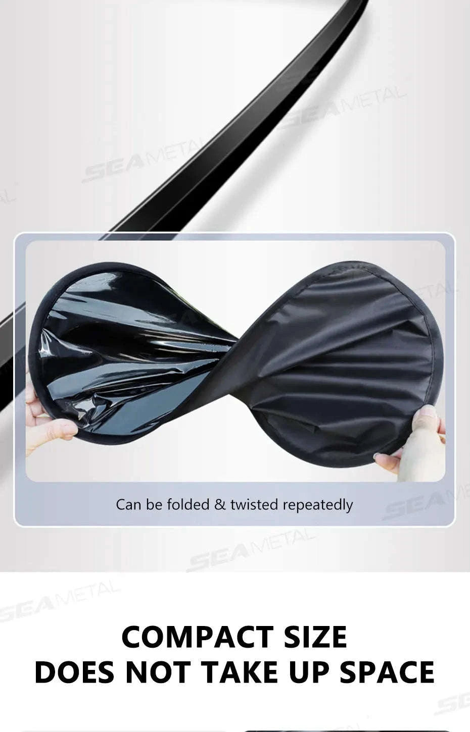 4-Layer Car Side Window Sun Shade Cover-Laser 4pcs