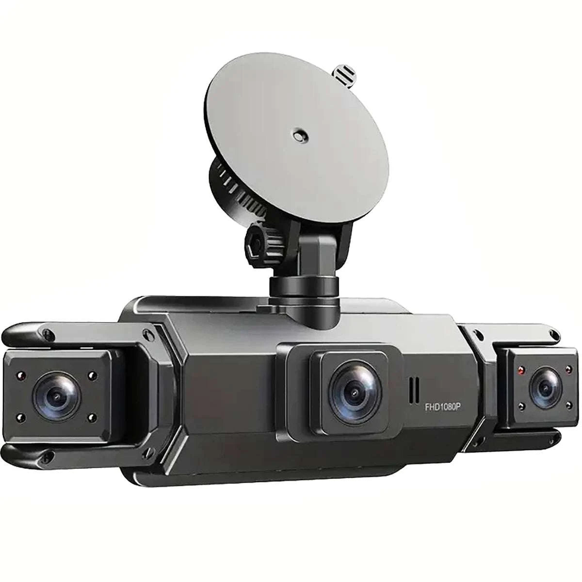 4-Lens 360° Dash Cam with Night Vision & 24H Parking Monitor-4-channel / 128G