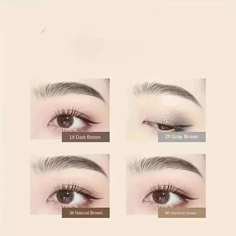 4 Pack Waterproof Eyebrow Pencils with Spoolie for Natural Brows-4Pcs / United States / 40g