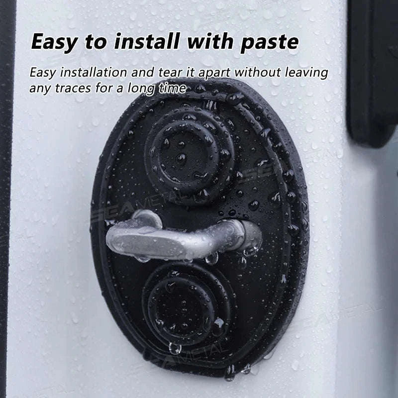 4-Piece Car Door Lock Protector Cover-4pcs