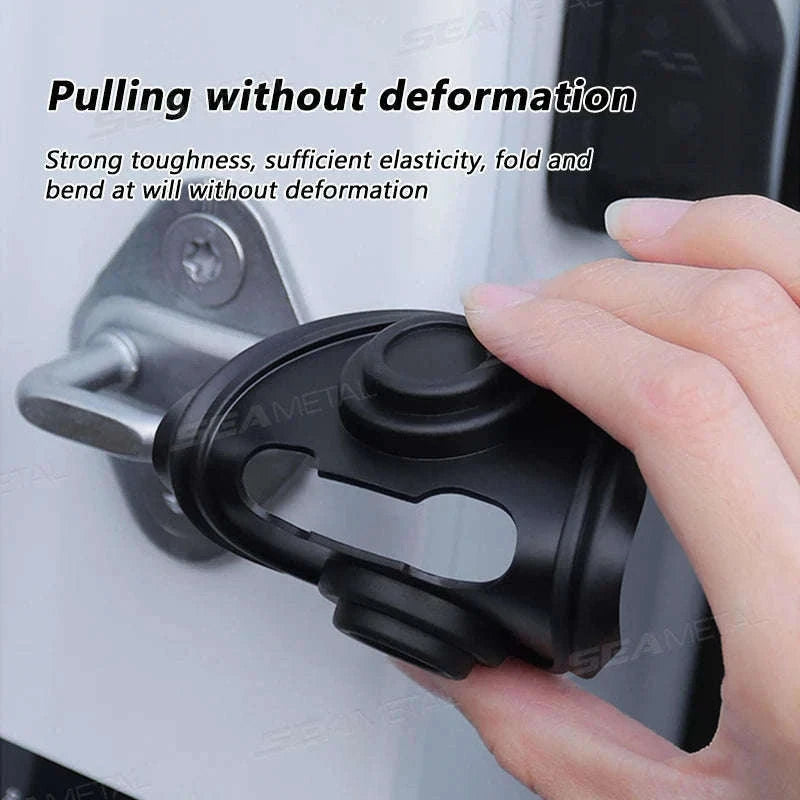 4-Piece Car Door Lock Protector Cover-4pcs