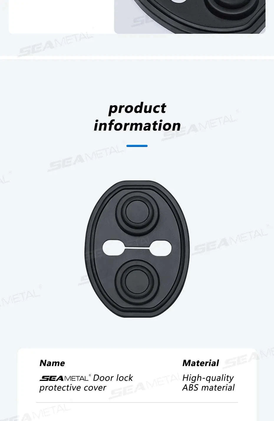 4-Piece Car Door Lock Protector Cover-4pcs