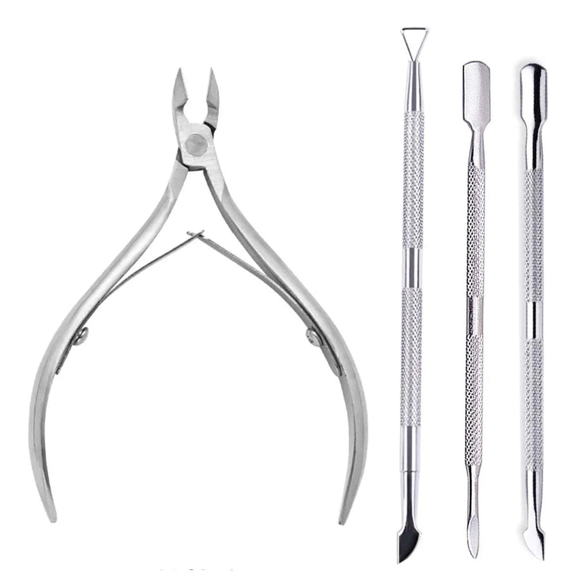 4-Piece Professional Stainless Steel Nail Cutter Set-21