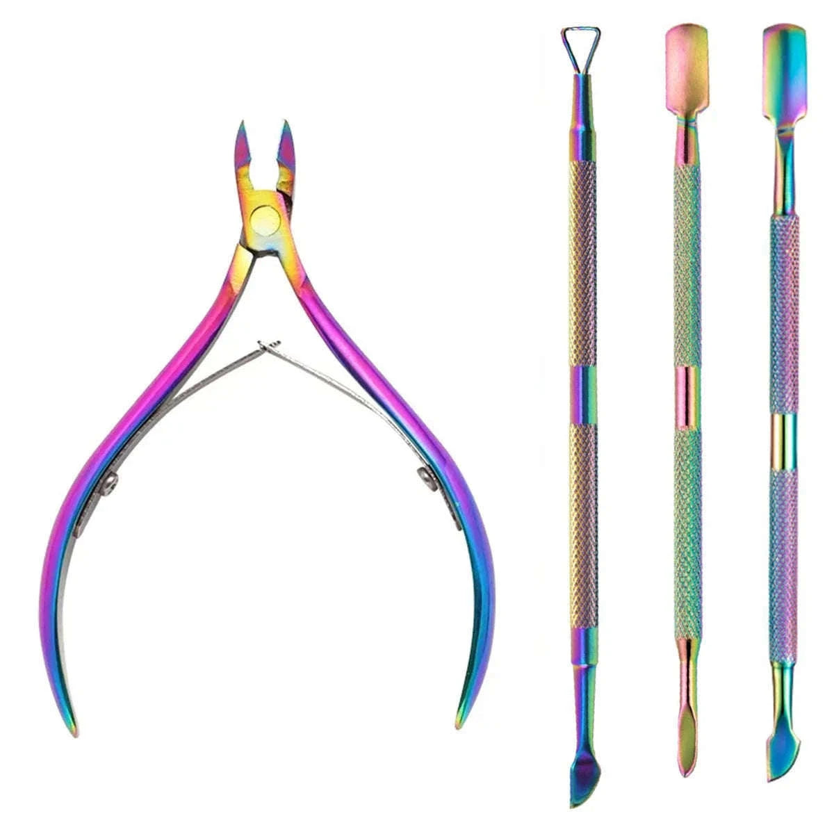 4-Piece Stainless Steel Nail Cutter Set for Clean Grooming-21