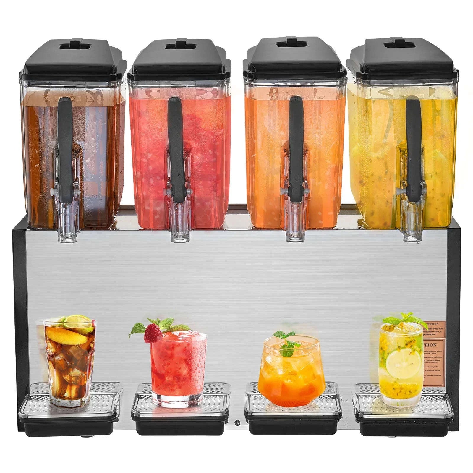 4 Tank Commercial Beverage Dispenser 10L/12L-4x10L / United States