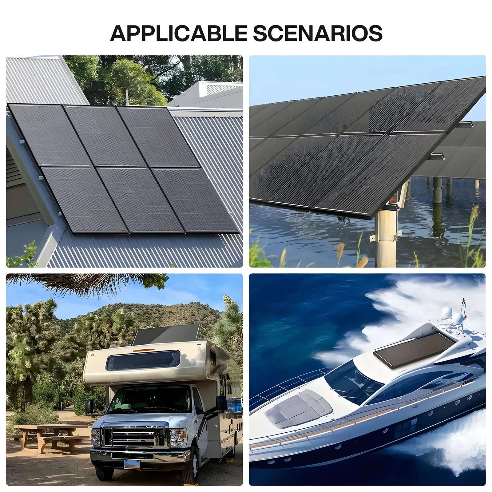400W 200W 100W N-Type 18BB Monocrystalline Solar Panel-100W / United States