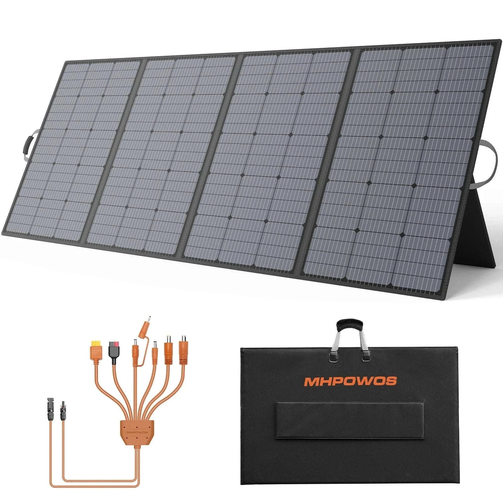 400W Portable Foldable Solar Panel with Kickstands-400W Solar panel / United States