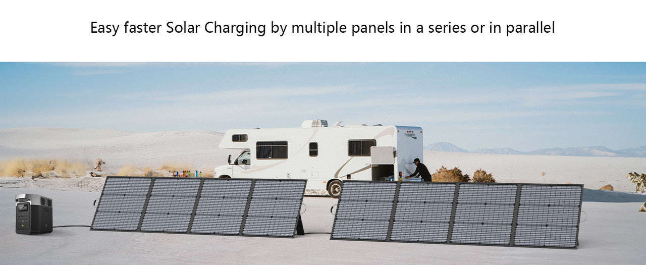 400W Portable Foldable Solar Panel with Kickstands-400W Solar panel / United States