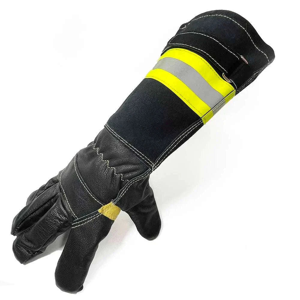 40cm Forest Fire Fighting Gloves with Reflective Strips-Default Title