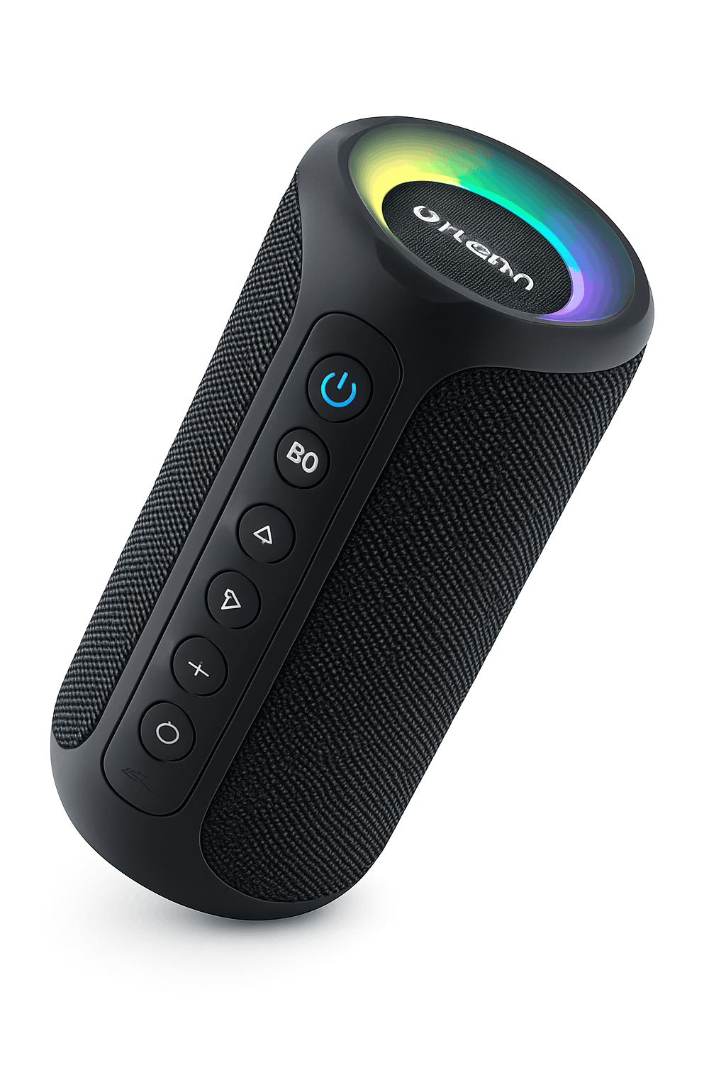 40W Waterproof Bluetooth Speaker with Deep Bass, Lights & 30H Playtime-Blue