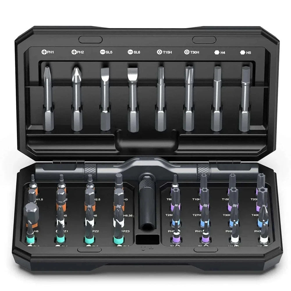 41-in-1 Magnetic Ratchet Screwdriver Set with High Torque Handle-42 in 1 / United States