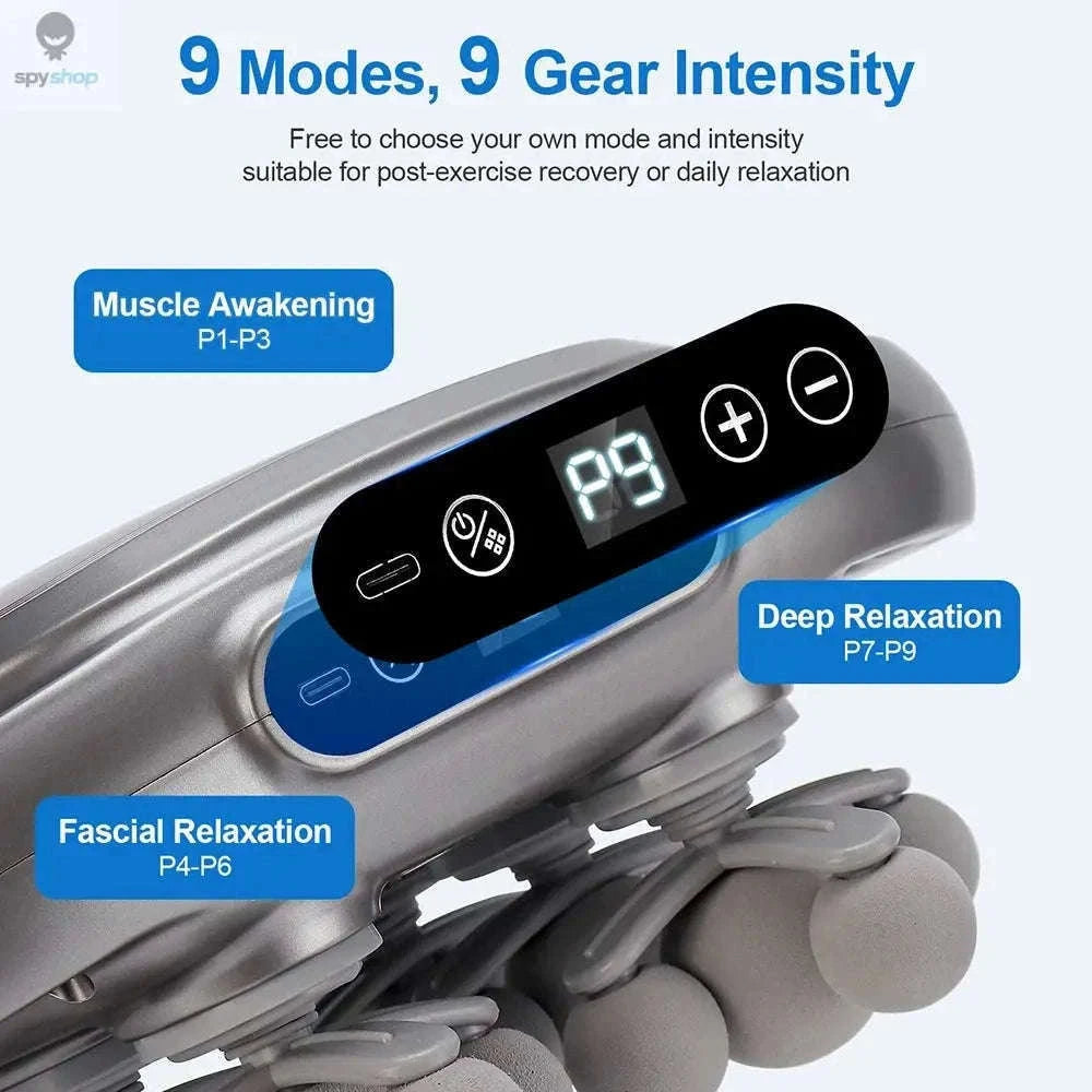 42-Head Fascia Gun High-Frequency Massage Gun-32 head