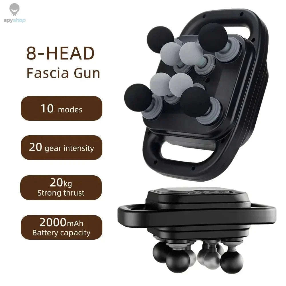 42-Head Fascia Gun High-Frequency Massage Gun-32 head
