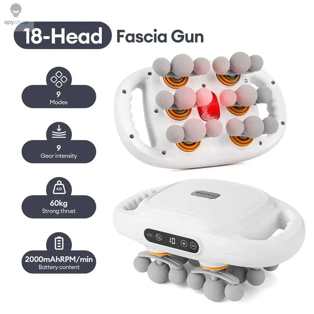 42-Head Fascia Gun High-Frequency Massage Gun-32 head
