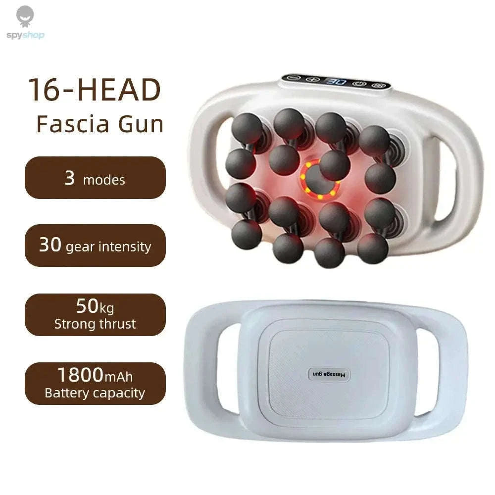 42-Head Fascia Gun High-Frequency Massage Gun-32 head