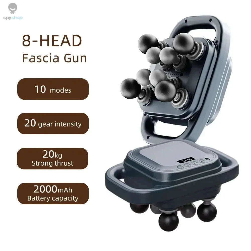 42-Head Fascia Gun High-Frequency Massage Gun-32 head
