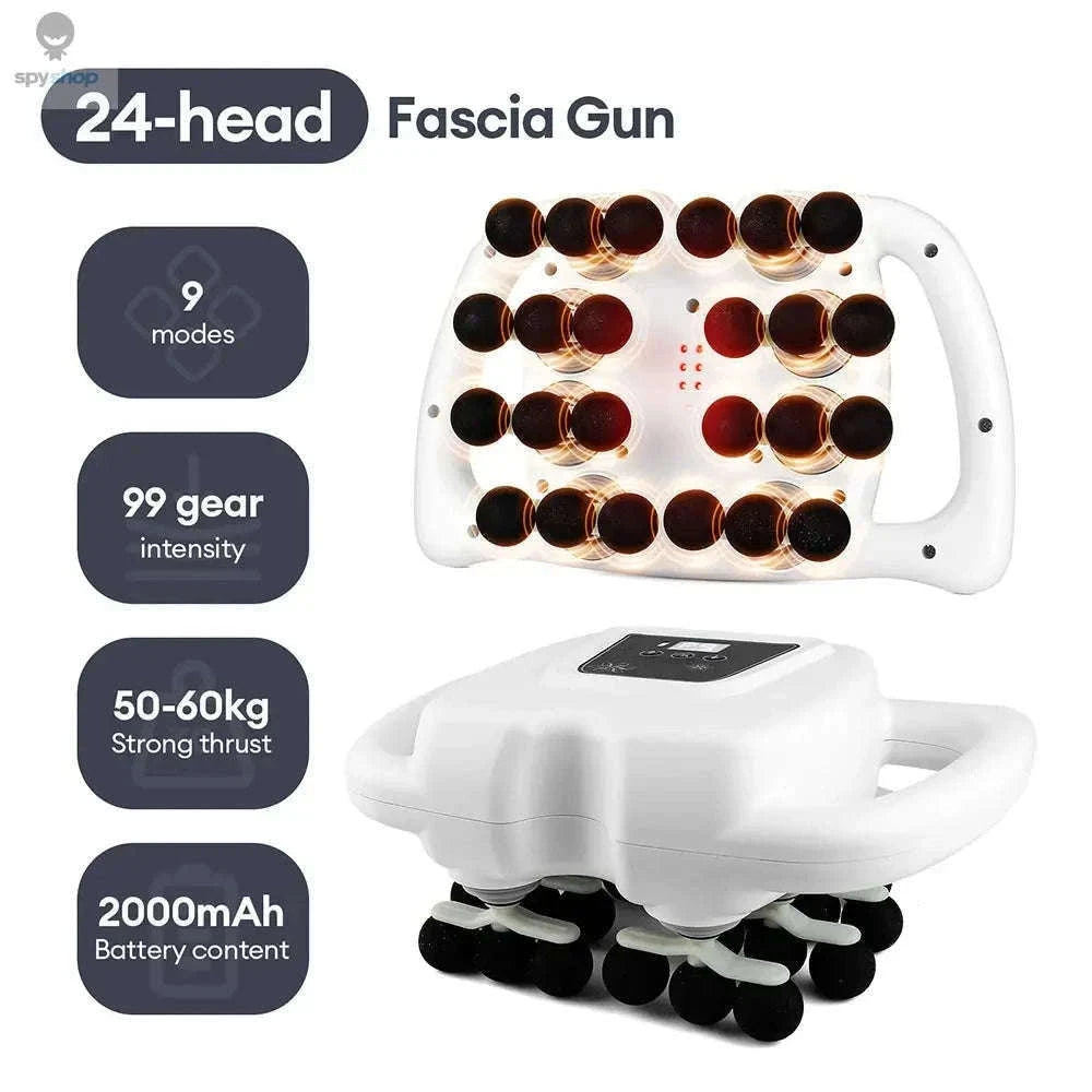42-Head Fascia Gun High-Frequency Massage Gun-32 head