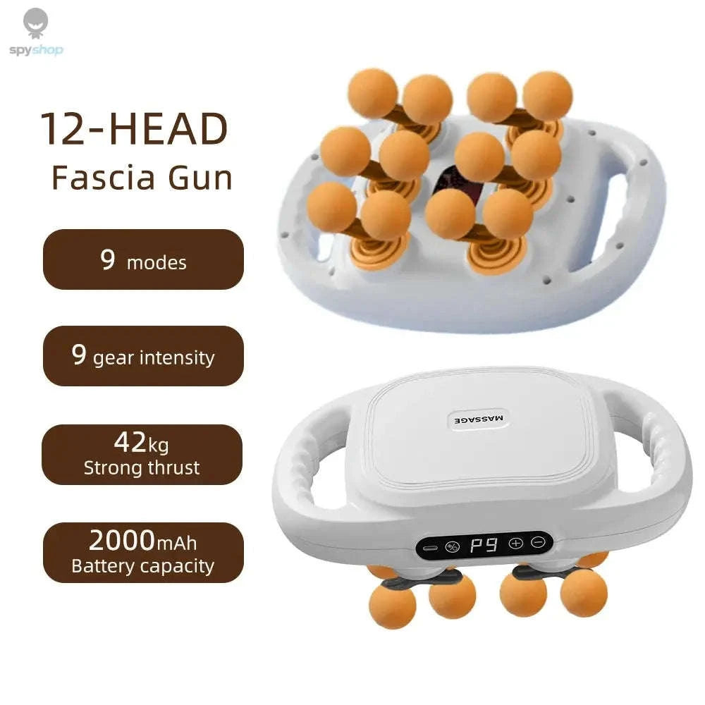 42‑Heads Fascia Gun High‑Frequency Massage Gun-32 head