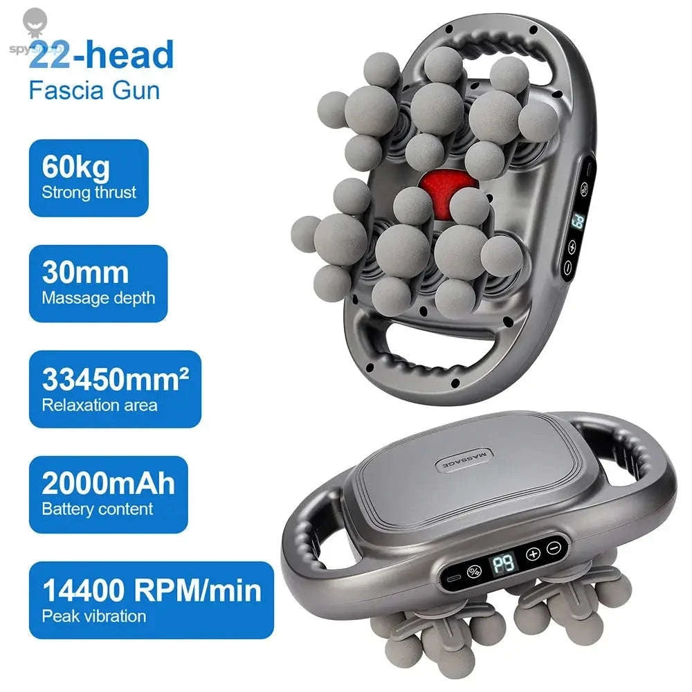 42‑Heads Fascia Gun High‑Frequency Massage Gun-32 head