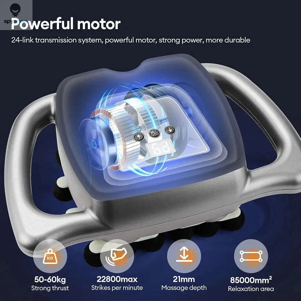42‑Heads Fascia Gun High‑Frequency Massage Gun-32 head