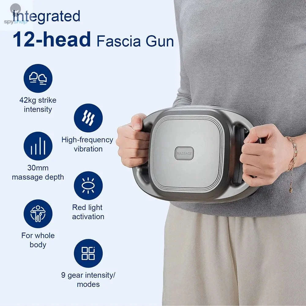 42‑Heads Fascia Gun High‑Frequency Massage Gun-32 head