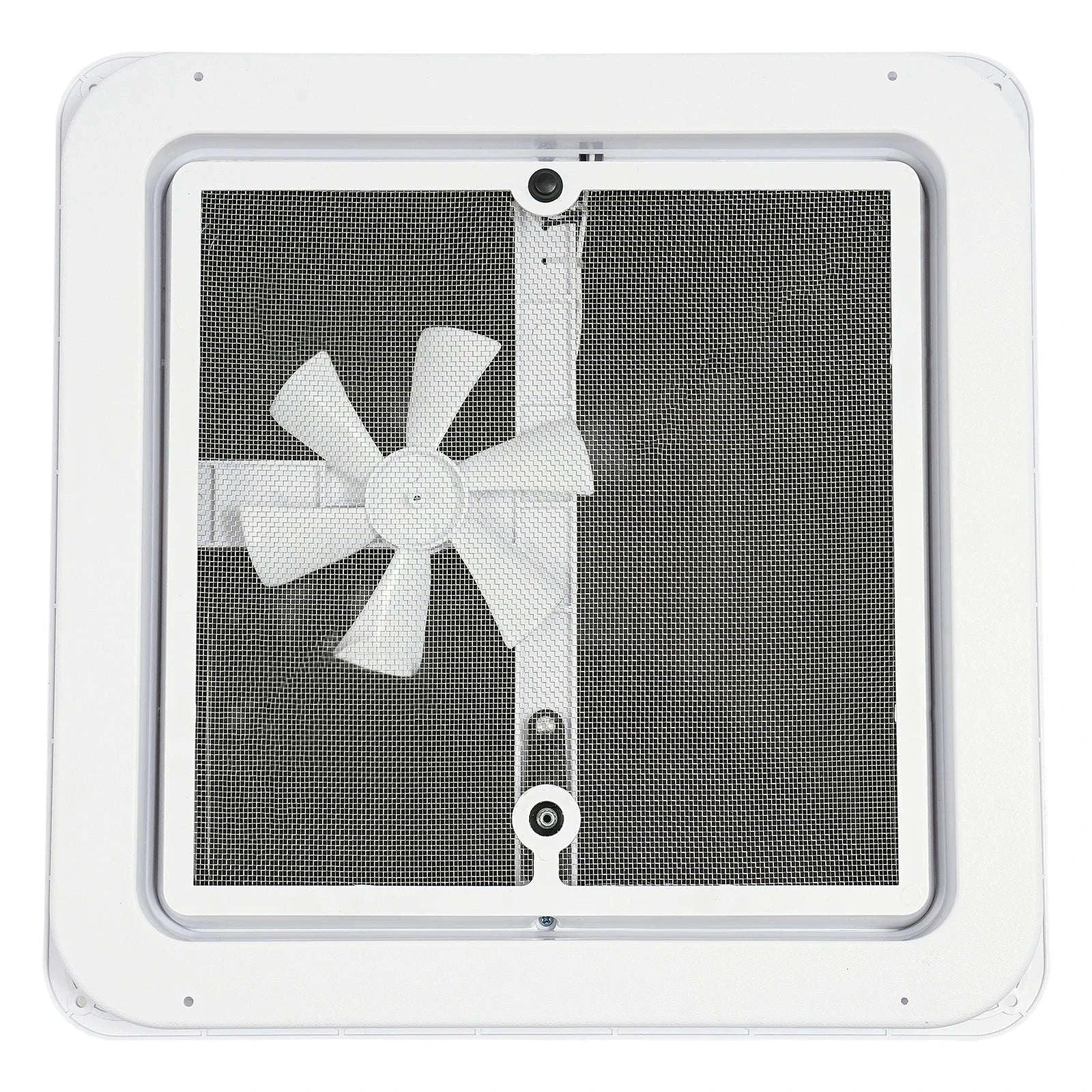 42x42cm RV Roof Vent Skylight with Insect Screen-Black and White / Germany
