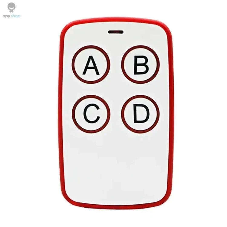 433MHz Garage Door Remote Duplicator 4-Button Keychain Control-RED