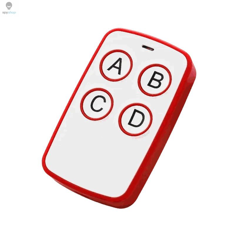 433MHz Garage Door Remote Duplicator – Long‑Range, Universal Code Copying-RED