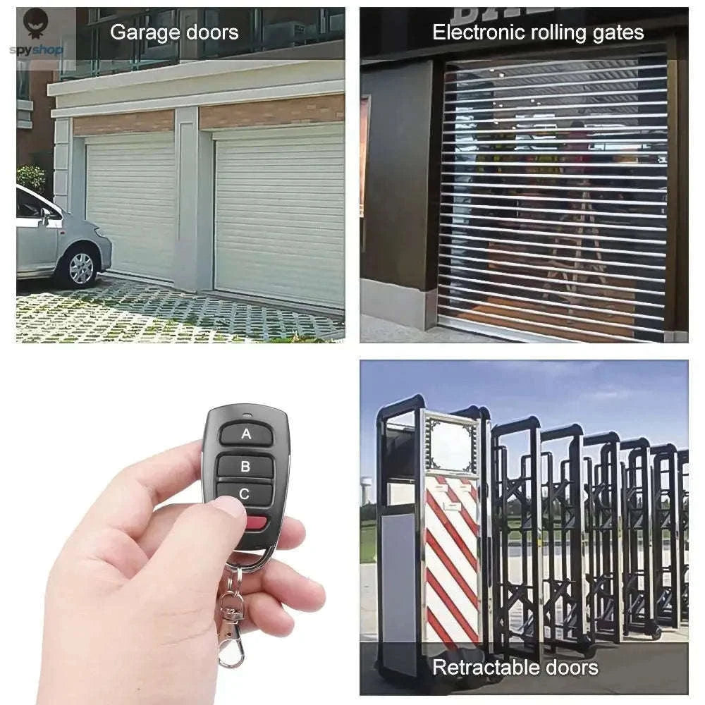 433MHz Remote Duplicator for Garage and Gate Access-ABCD button