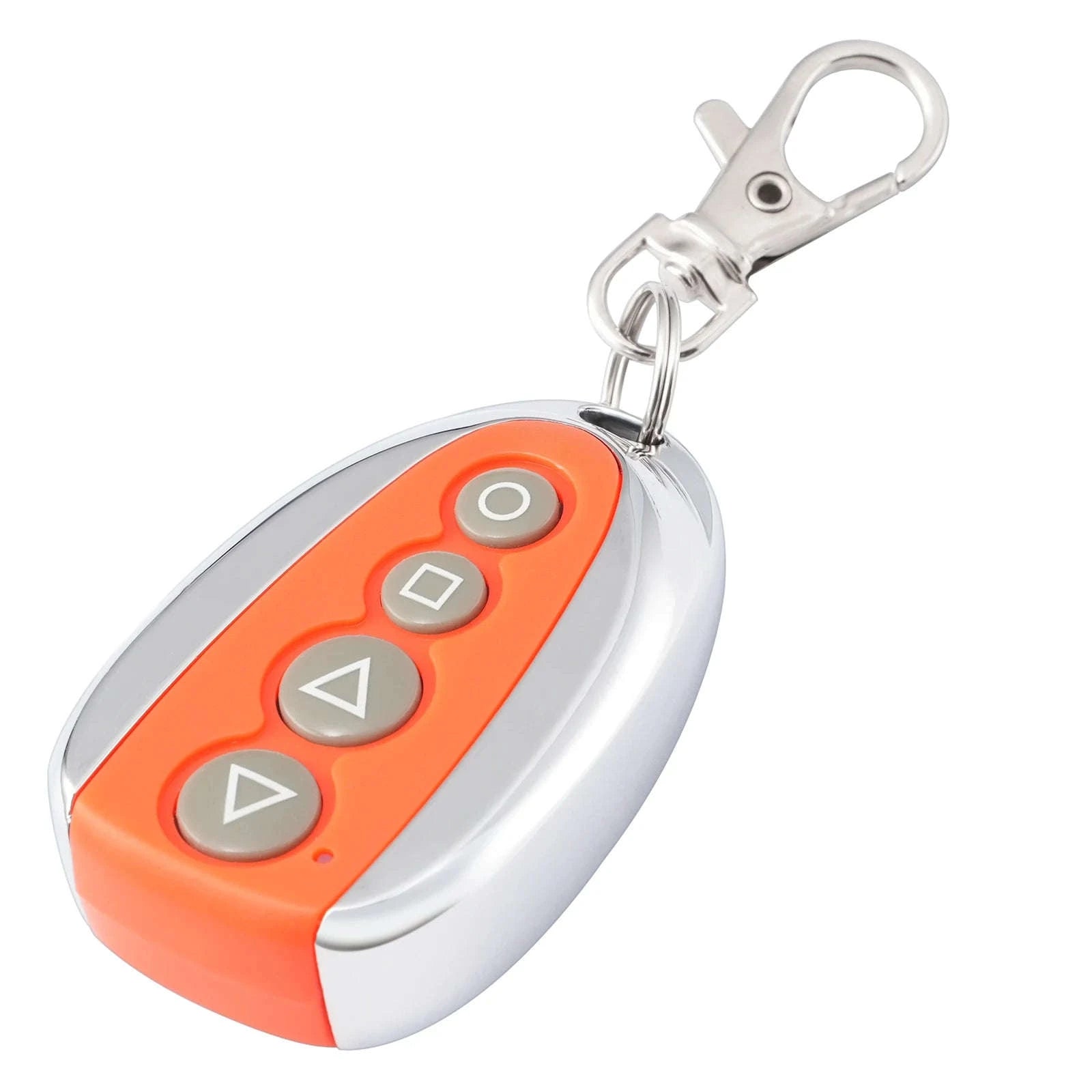 433MHz Sliding Gate Remote with 4 Buttons & 131ft Range-Orange / United States