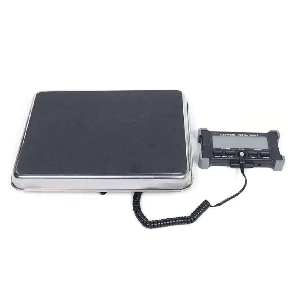 440lb Digital Shipping Scale with Stainless Steel Platform-black / United States