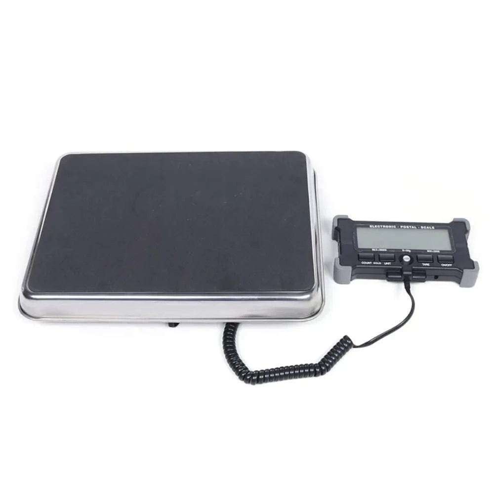 440lb Digital Shipping Scale with Stainless Steel Platform-black / United States