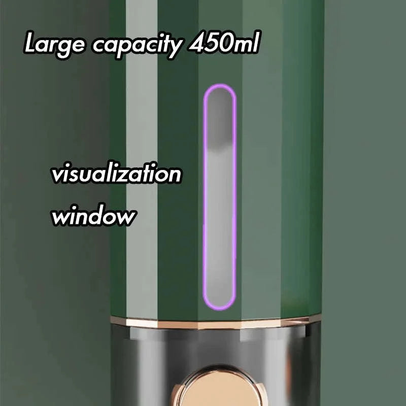 450ml Wall Mounted Soap Dispenser for Bathroom and Shower Use-Ivory