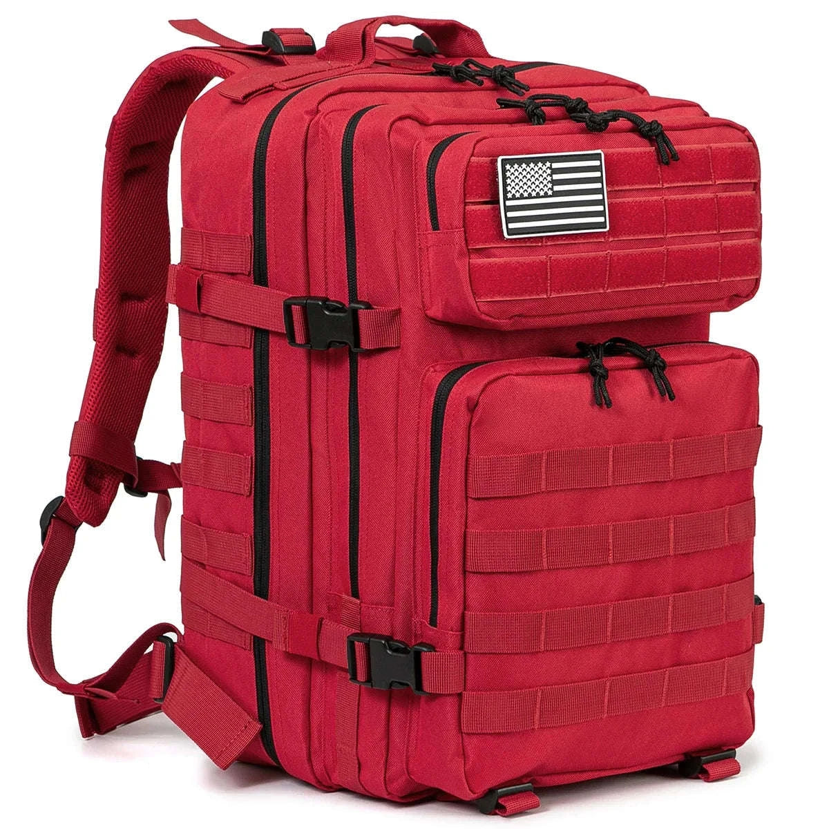 45L Large Capacity Tactical Backpack-Black / United States