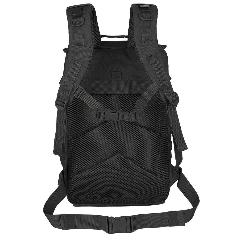 45L Large Capacity Tactical Backpack-Black / United States