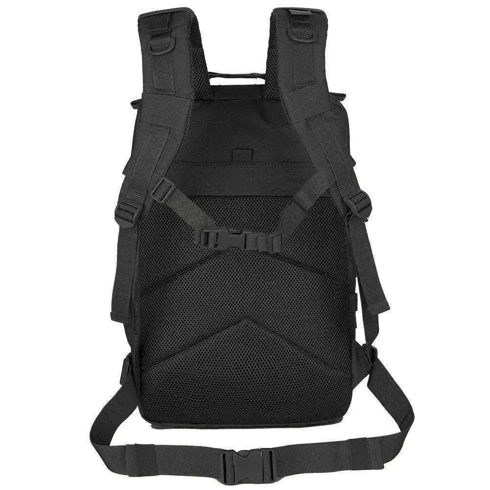 45L Large Capacity Tactical Backpack-Black / United States