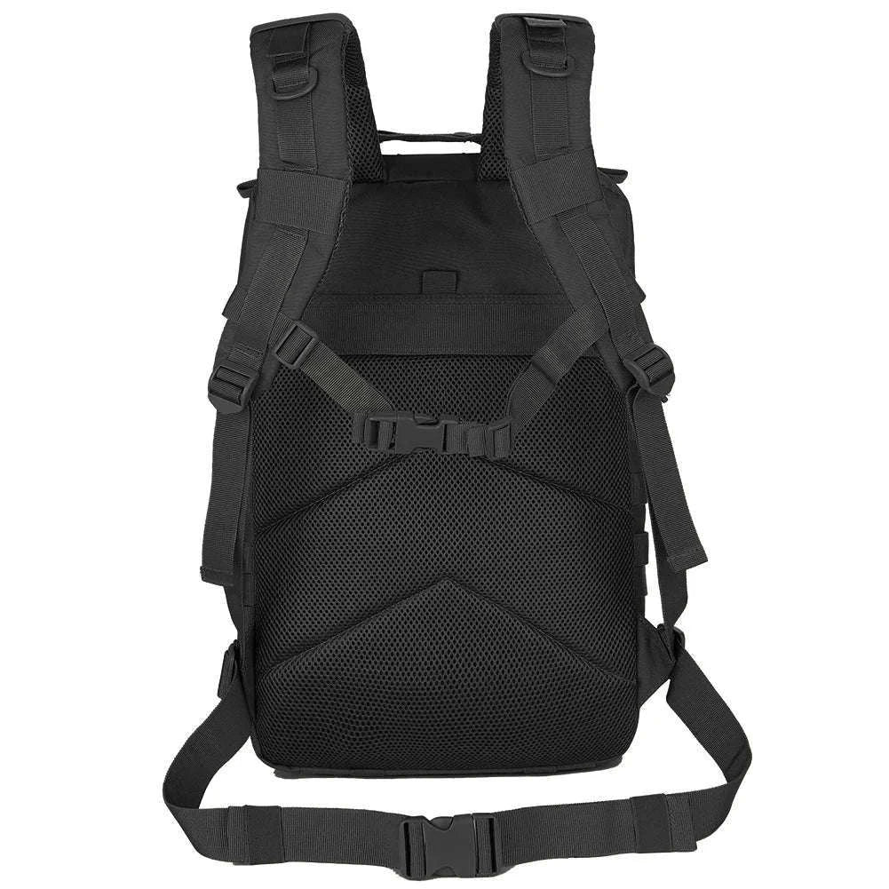 45L Large Capacity Tactical Backpack-Black / United States