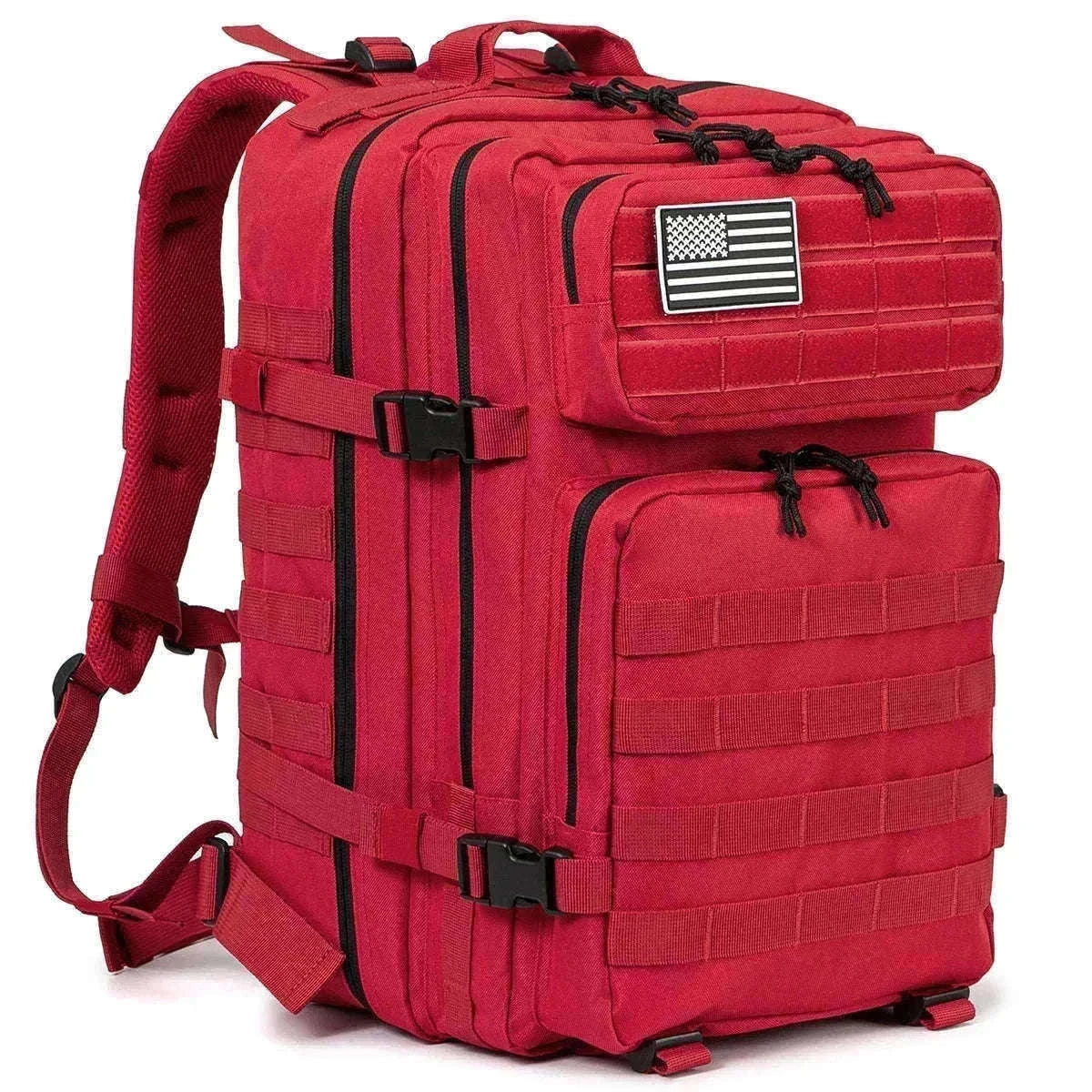 45L Large Capacity Tactical Backpack-Black / United States