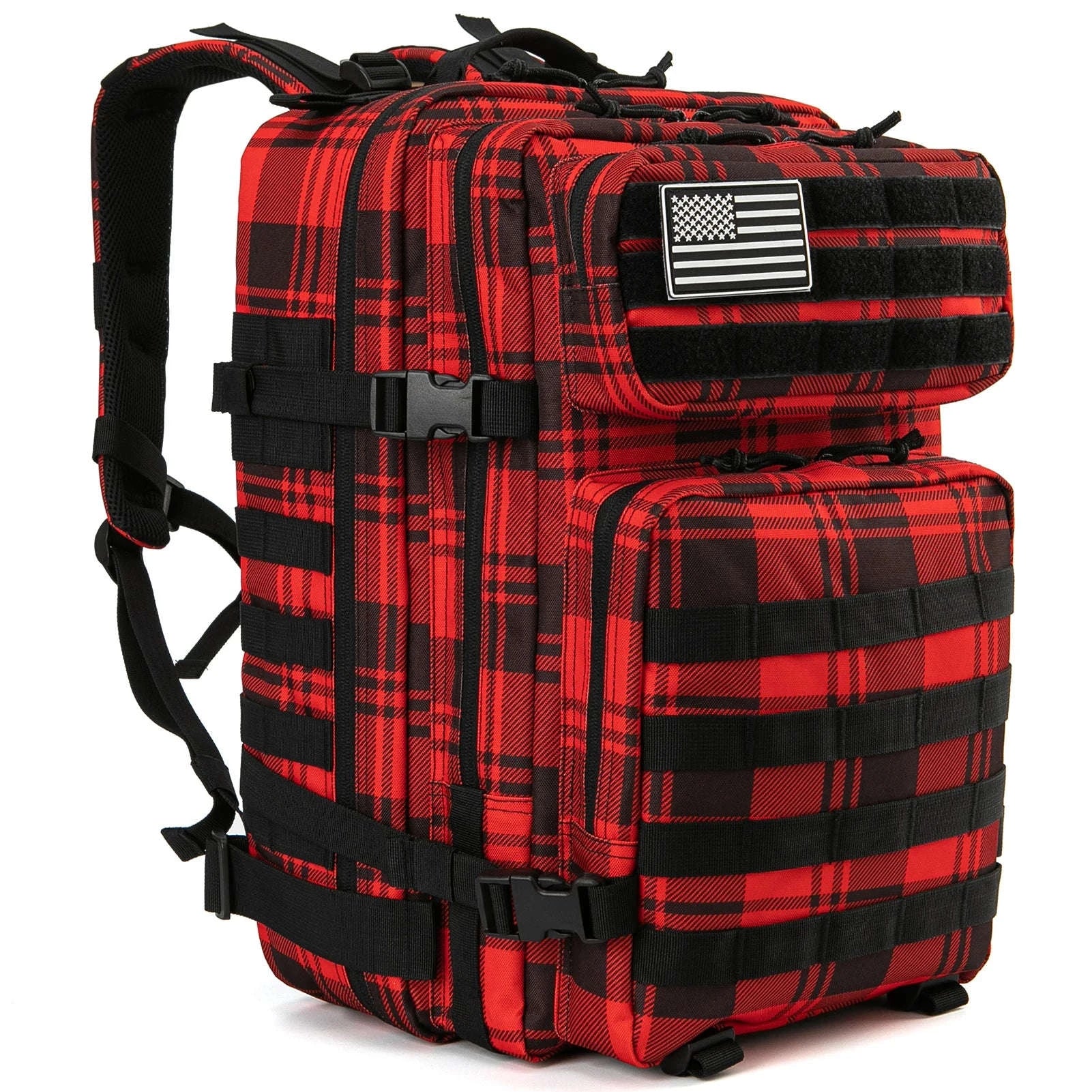 45L Large Capacity Tactical Backpack-Black / United States