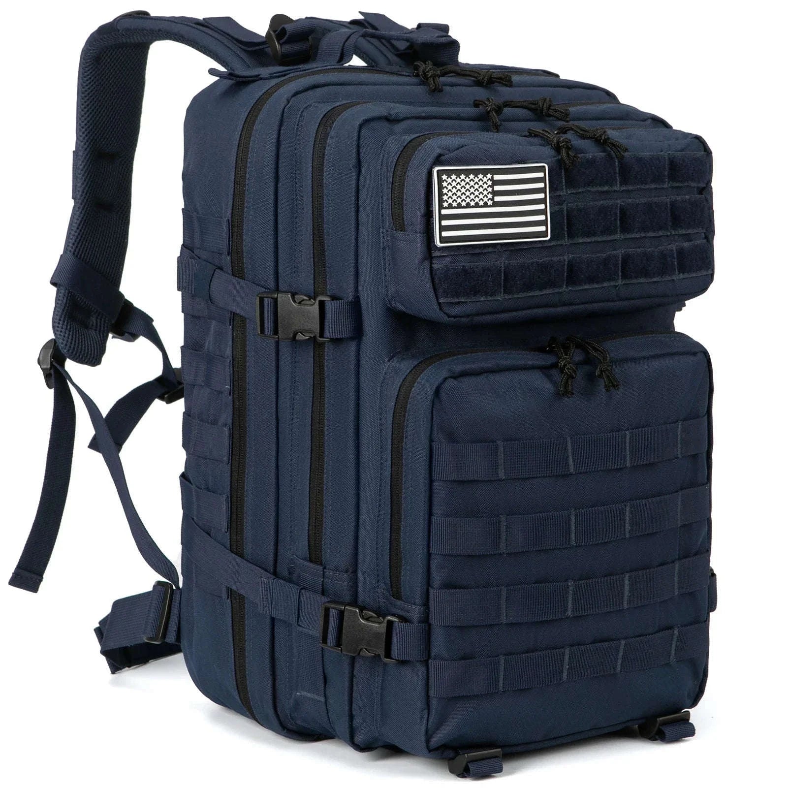 45L Large Capacity Tactical Backpack-Black / United States