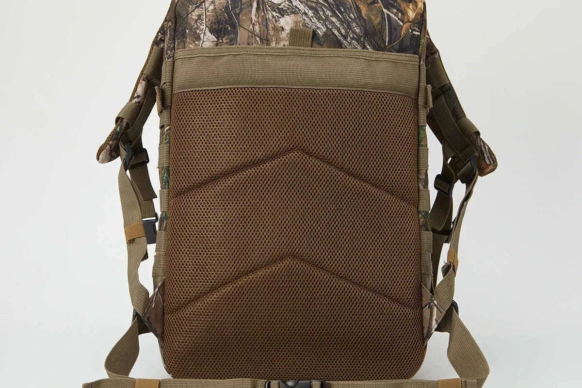 45L Large Capacity Tactical Backpack for Hiking, Camping, Gym and Trekking-Yellow / United States