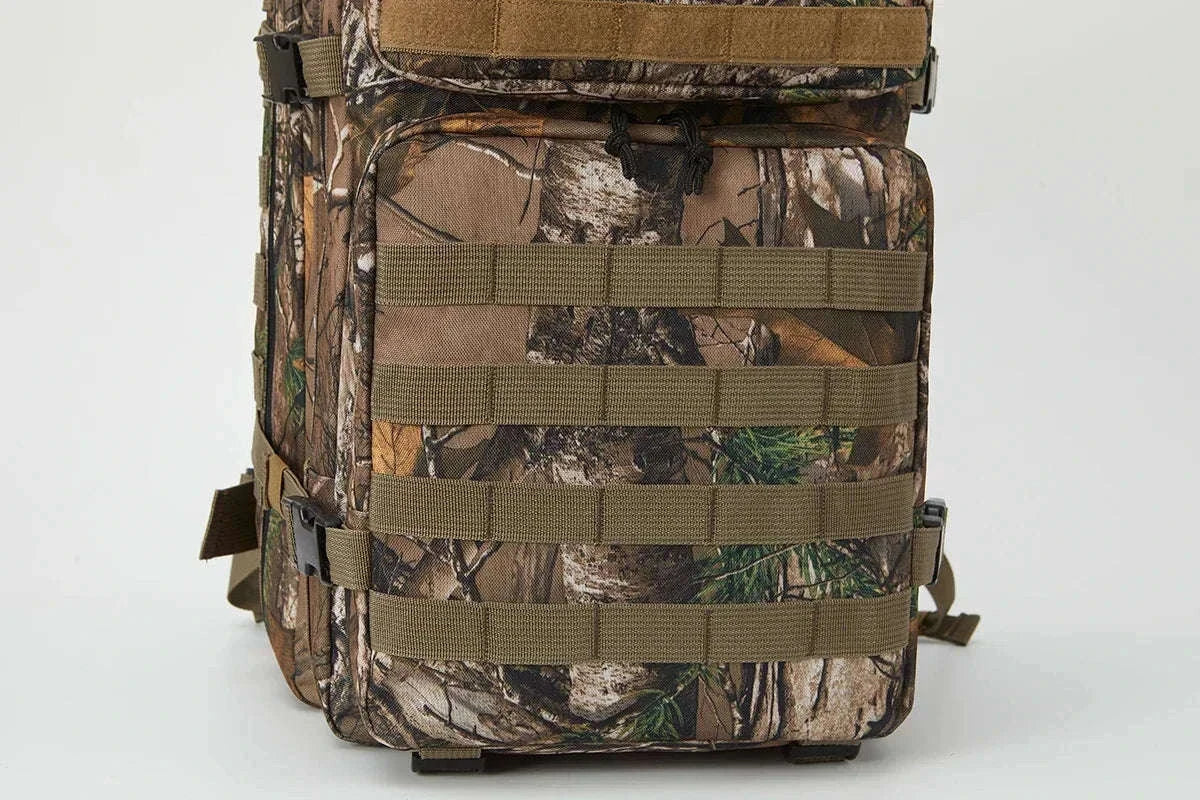 45L Large Capacity Tactical Backpack for Hiking, Camping, Gym and Trekking-Yellow / United States